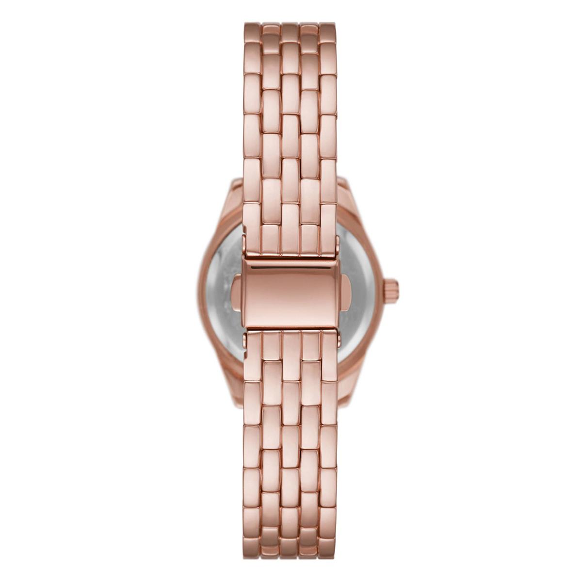 Womens Folio Rose Gold-Tone Watch & Bracelet Set - FMDFL2031