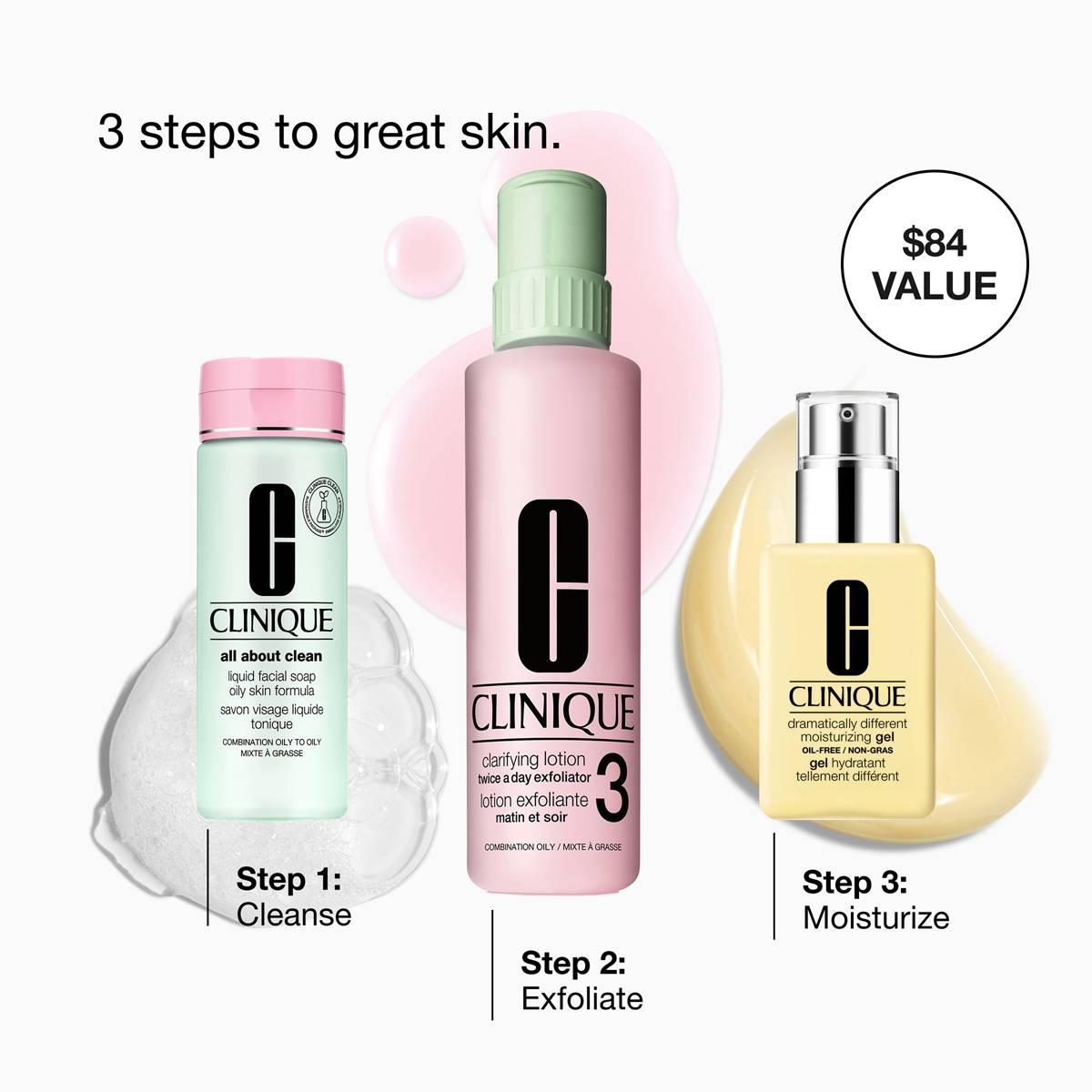 Clinique Healthy Skin Gift Set for Combination Oily Skin
