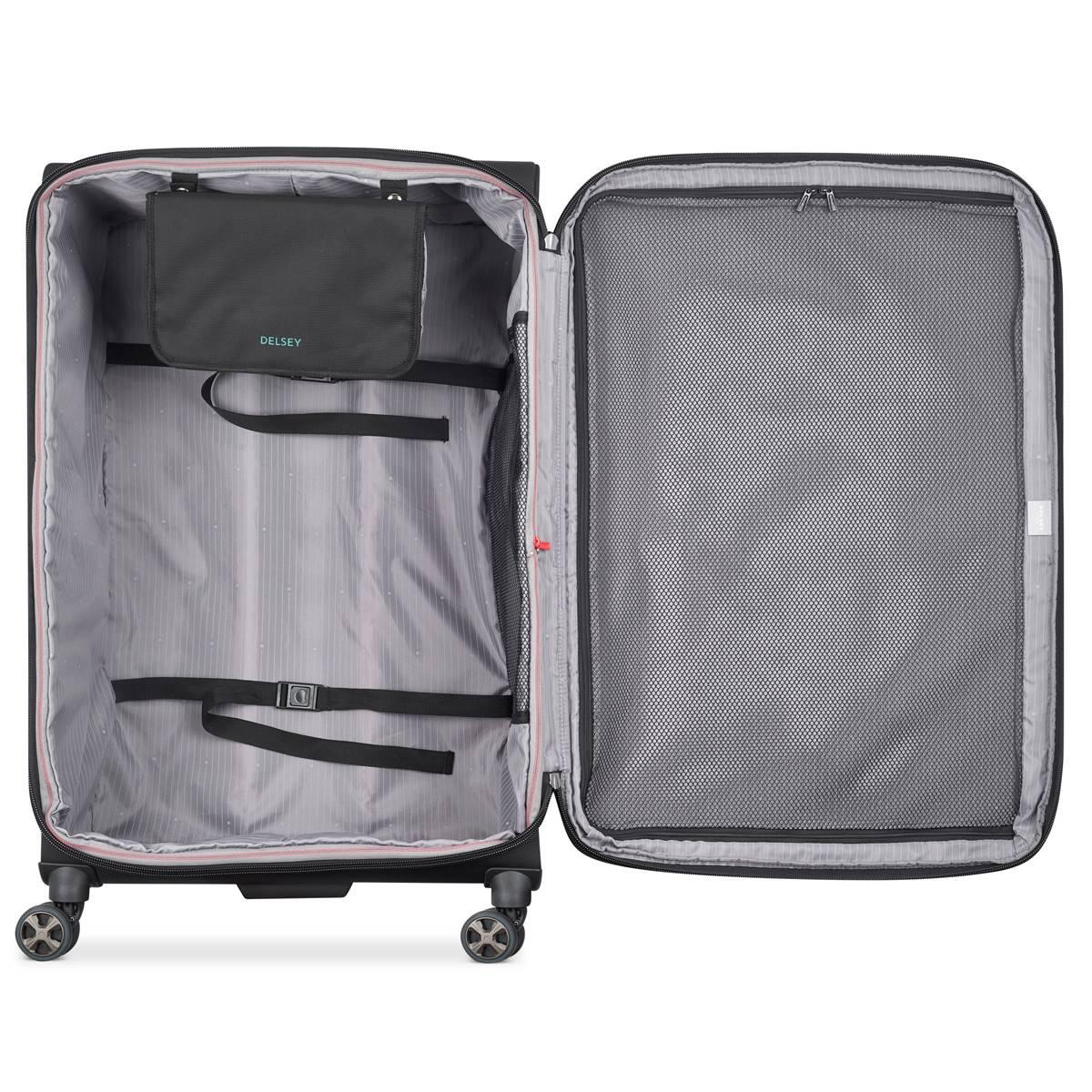 Delsey Paris Helium Dlx Black 29in. Spinner Luggage