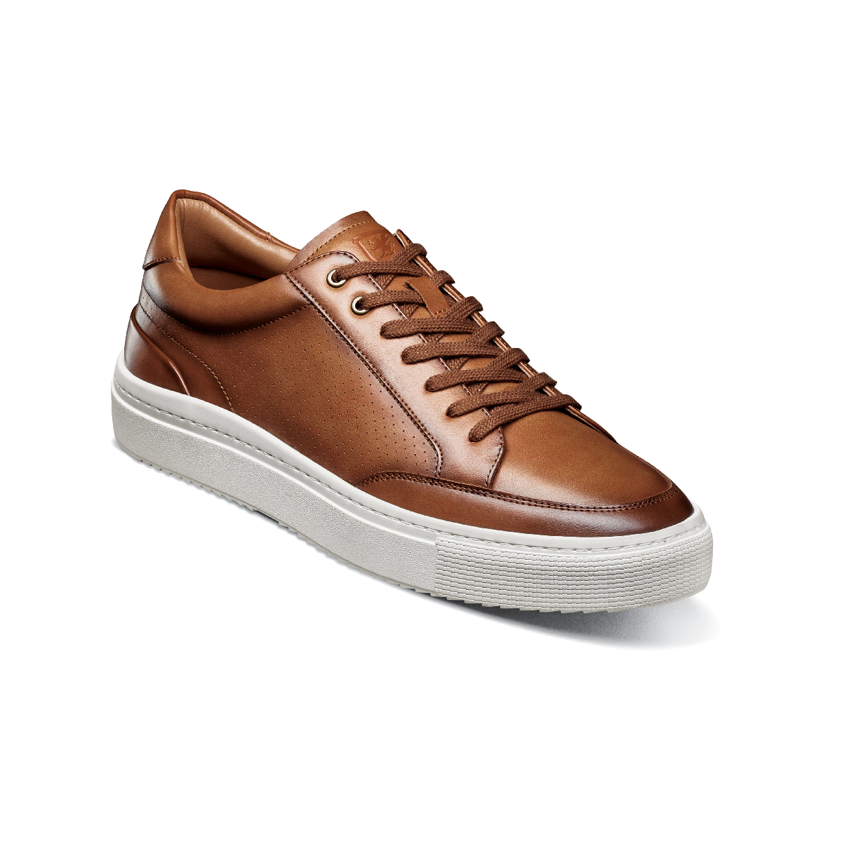 Mens Stacy Adams Dorian Moc Toe Lace Up Fashion Sneakers