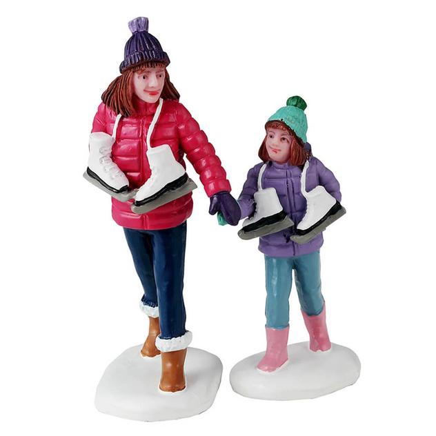 Lemax Skating Sisters - Set of 2