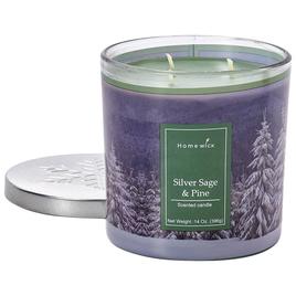 Homewick 14oz. Silver Sage & Pine Jar Candle