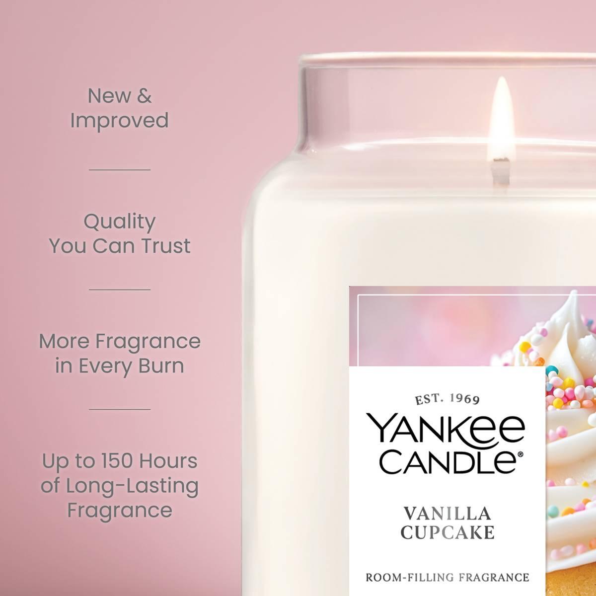 Yankee Candle® 22oz. Vanilla Cupcake Jar Candle