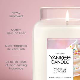 Yankee Candle® 22oz. Vanilla Cupcake Jar Candle