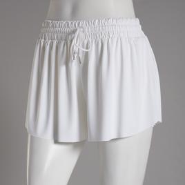 Juniors No Comment Terri Athletic Flowy Butterfly Shorts