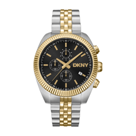 Mens DKNY Chronograph Two-Tone Bracelet Watch - DK1G134M0065