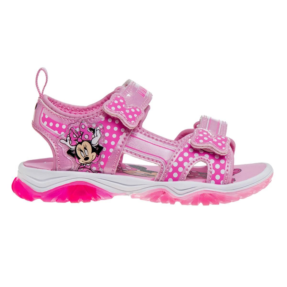 Little Girls Disney Minnie Mouse Light-Up Sport Sandals