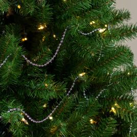 Northlight Seasonal Sky Blue Beaded Christmas Garland