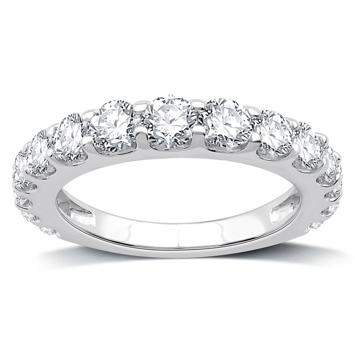 Nova Star(R) 2ctw. Lab Grown Diamond 14kt. Channel Anniversary Band