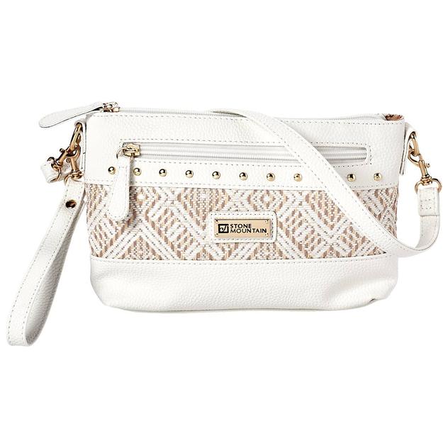Stone Mountain Santa Fe Straw East/West 4 Bagger Crossbody