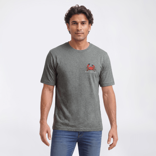 Mens IZOD(R) Crab Get Crackin'' Short Sleeve Tee