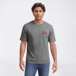 Mens IZOD(R) Crab Get Crackin'' Short Sleeve Tee