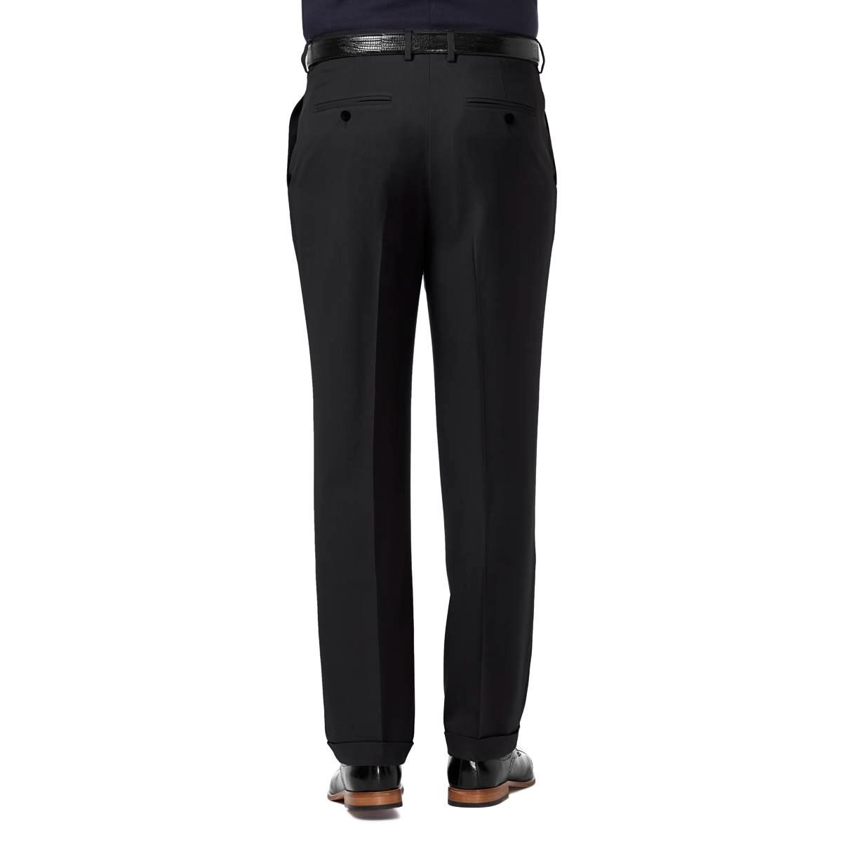 Mens Haggar® Premium Comfort Classic Fit Pleat Front Dress Pant