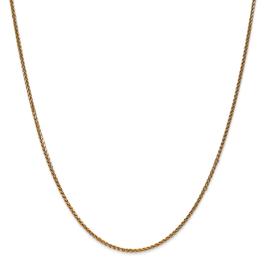 Gold Classics(tm) 1.4mm. 14k Diamond Cut Spiga Chain Necklace