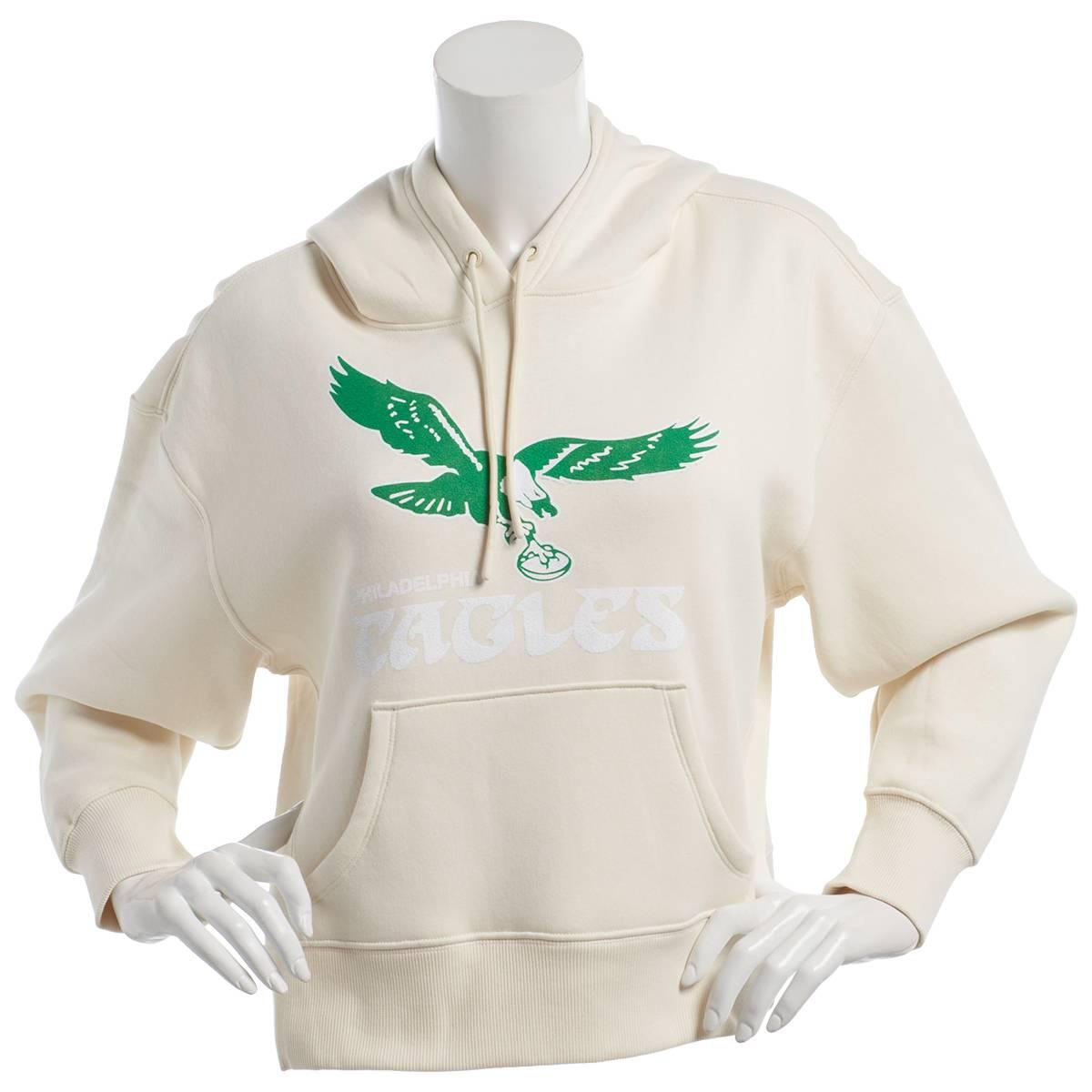 Womens Fanatics NFL Philadelphia Eagles Heritage Logo Hoodie