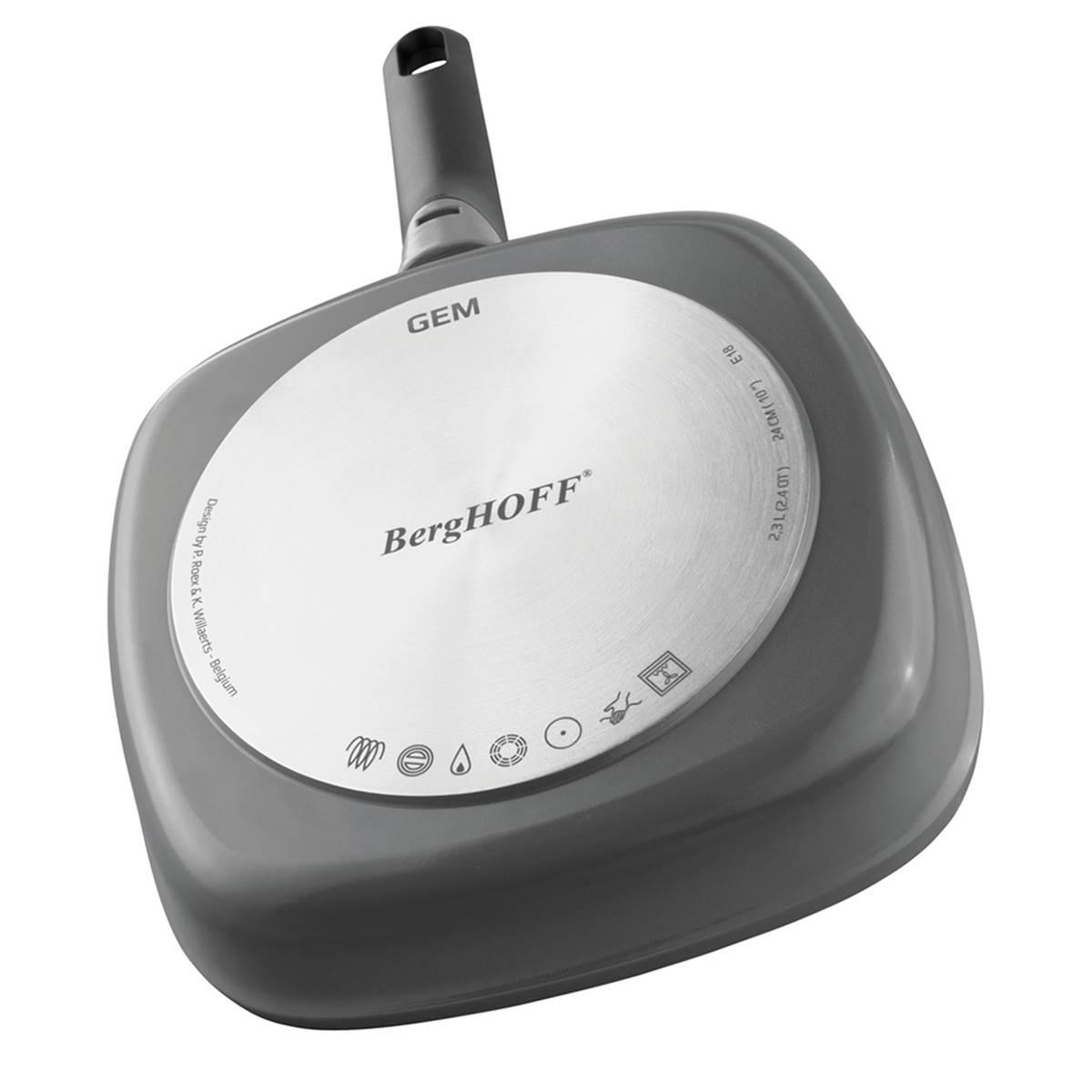 BergHOFF GEM 10in. Non-Stick Grill Pan