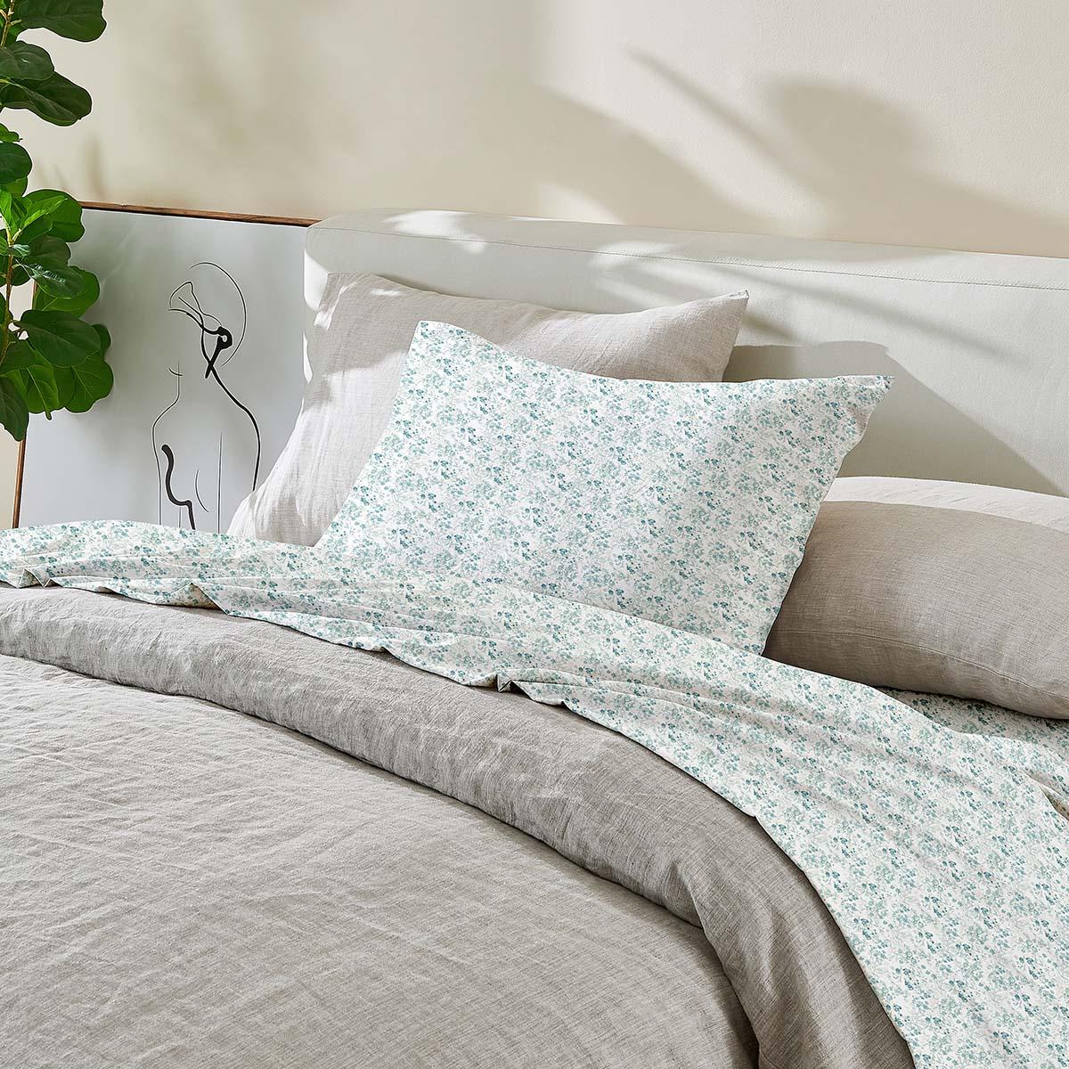 Patina Vie Maison Killian Microfiber Chamblee Blue Sheet Set