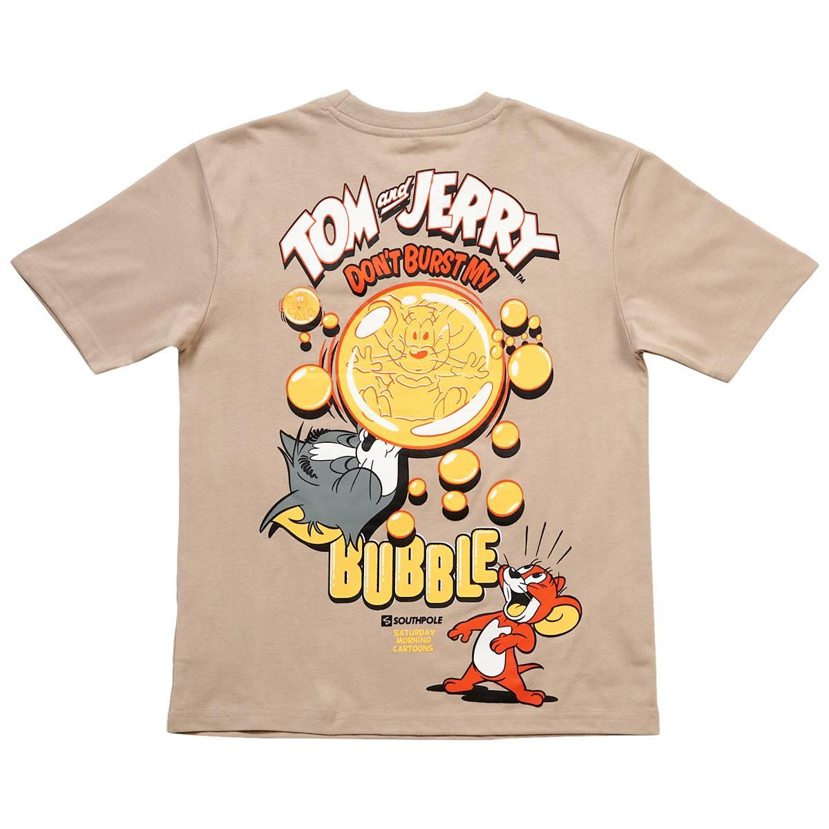 Boys (8-20) SOUTHPOLE® Tom & Jerry Bubble Short Sleeve Tee