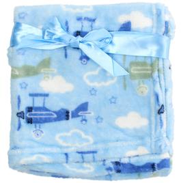 My Baby Airplane Plush Blanket