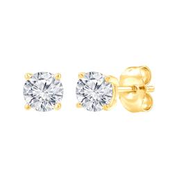 Diamond Classics(tm)14kt. Gold 2ctw. Diamond Stud Earrings