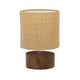 9th & Pike(R) Brown Wood Rustic Table Lamp