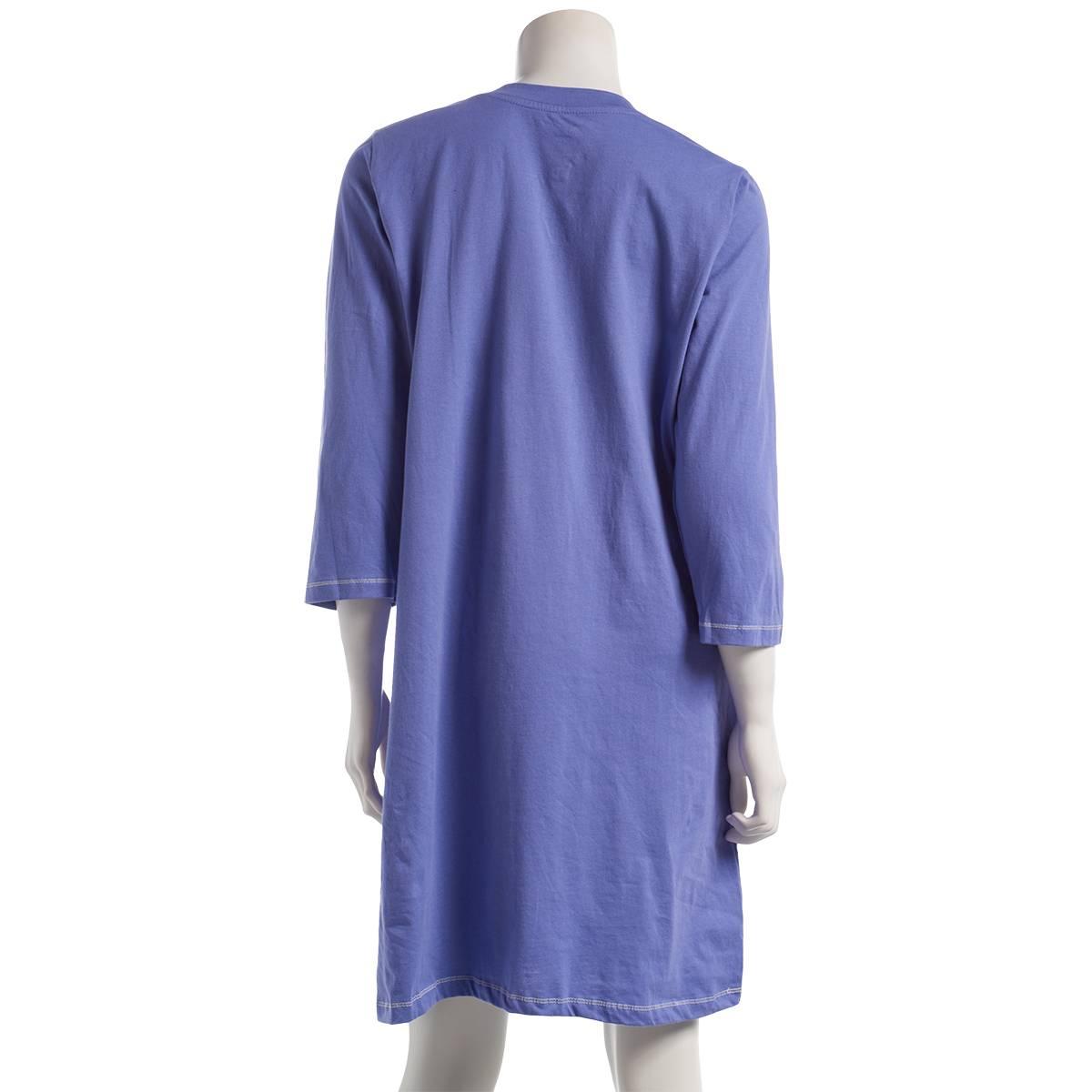 Womens René Rofé® Follow Your Dreams Embroidered Nightshirt