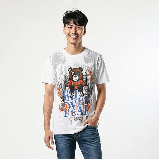 Young Mens SOUTHPOLE® Faith Over Fear Gel Tee