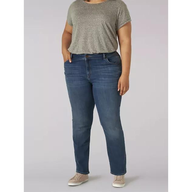 Plus Size Lee® Legendary Straight Leg Seattle Denim Jeans-Medium