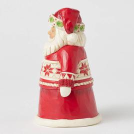 Jim Shore Nordic Noel Santa Pint Christmas Figurine