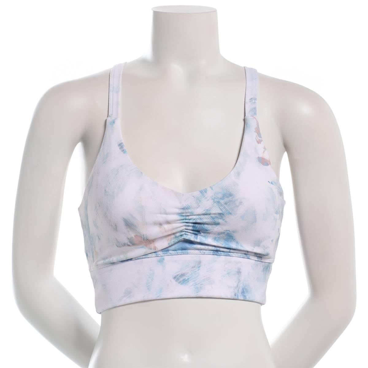 Womens Harmony & Balance Strappy Bra - Water Feature
