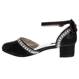 Little Girls Badgley Mischka Slingback Dress Pumps
