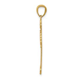 Gold Classics™ 14kt. 18in. Filigree Hearts Cross Pendant Necklace