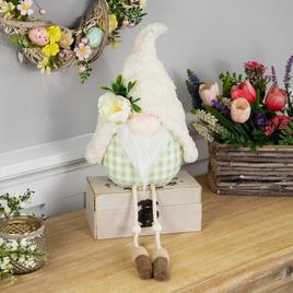 Northlight Seasonal Sitting Gnome with Dangling Legs Figurine