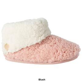 Womens Capelli New York Berber Boot Slippers with Button