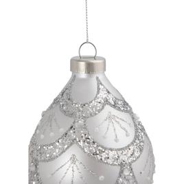 Northlight Seasonal 5in. Finial Glass Christmas Ornament