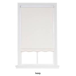 Fringed Cordless Vinyl Roller Shade - 15x64in. - 39.5x64in.