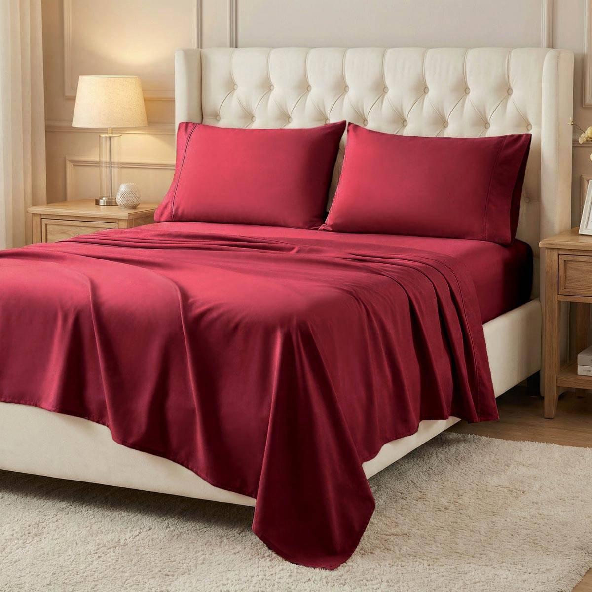 Superior Solid 300 Thread Count Deep Pocket Sheet Set