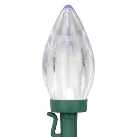 Northlight 25ct. Pure White LED C9 Mini Christmas Lights