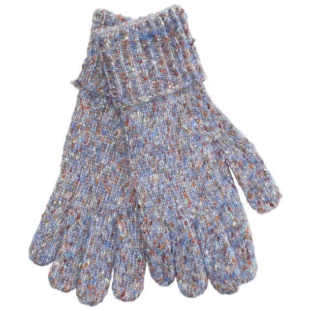 Womens MUK LUKS® Fuzzy Knit Space Dye Gloves