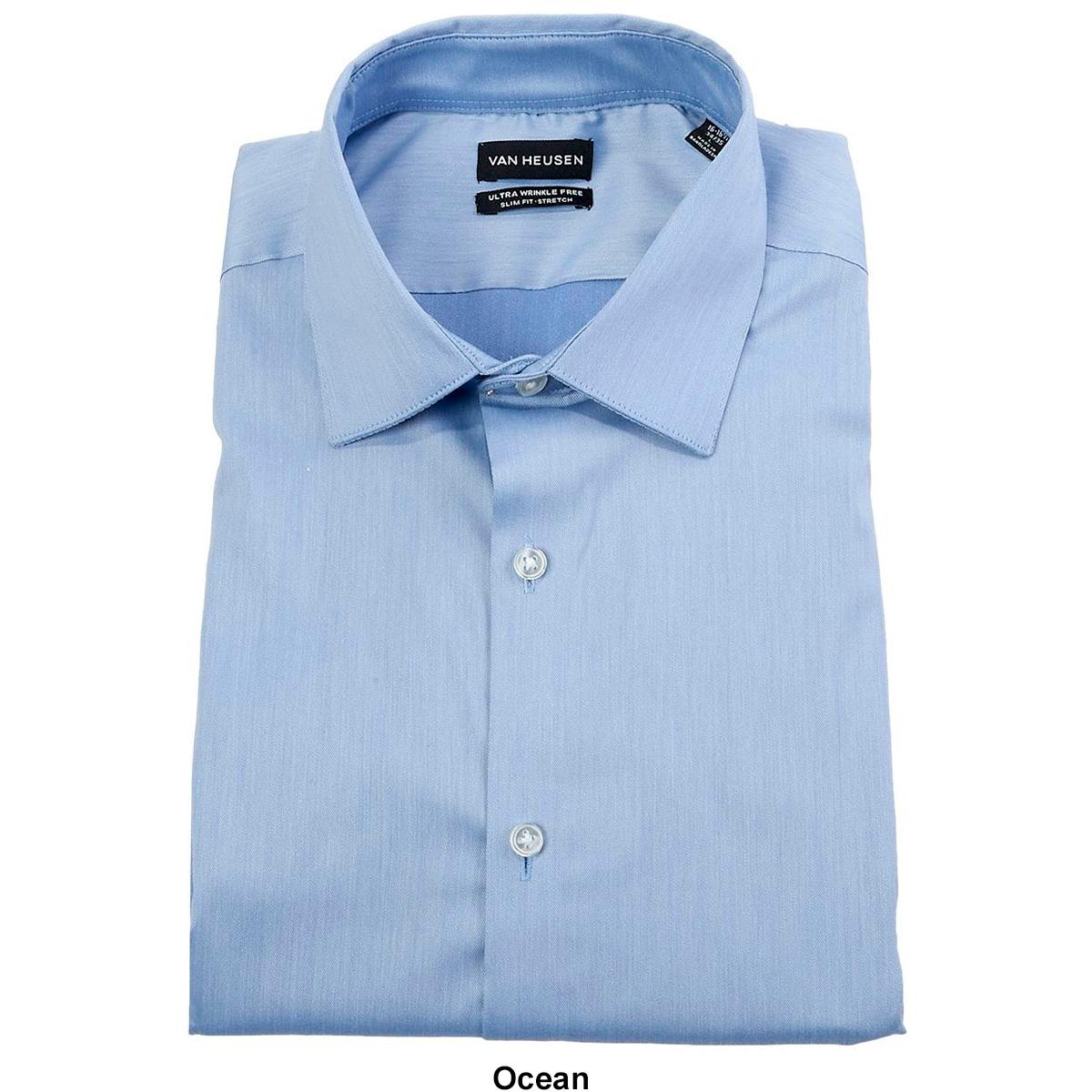 Mens Van Heusen® Slim Fit Ultra Wrinkle Free Dress Shirt