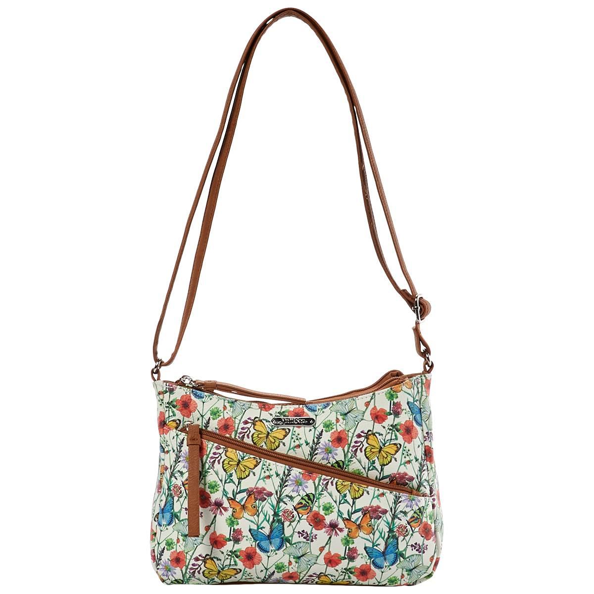 MultiSac Vegas Floral Butterfly Crossbody