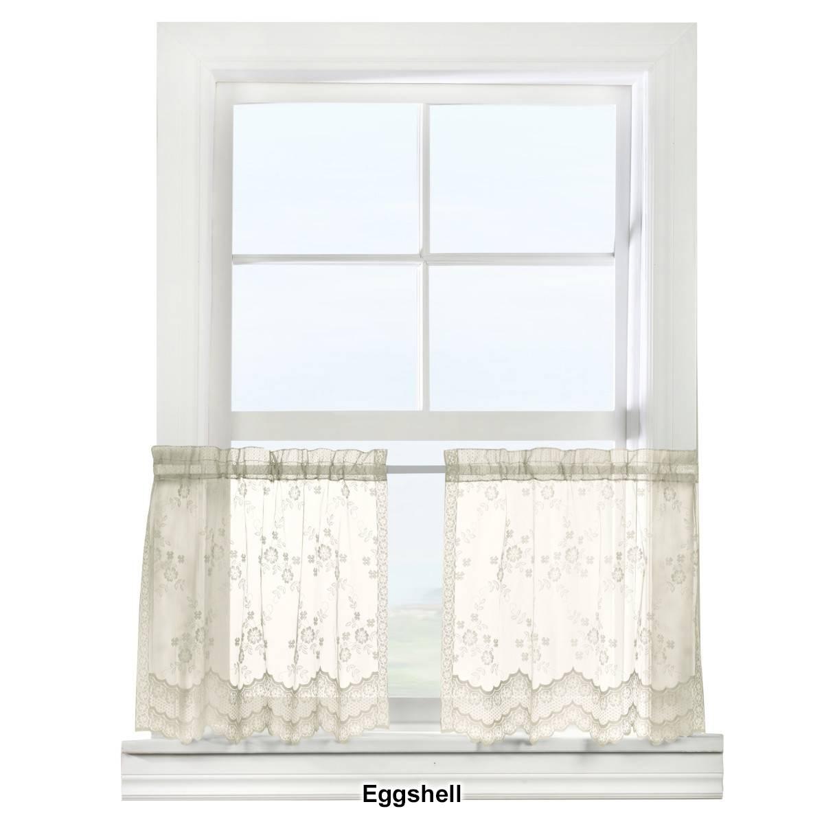 Habitat Mona Lisa Rod Pocket Kitchen Curtain