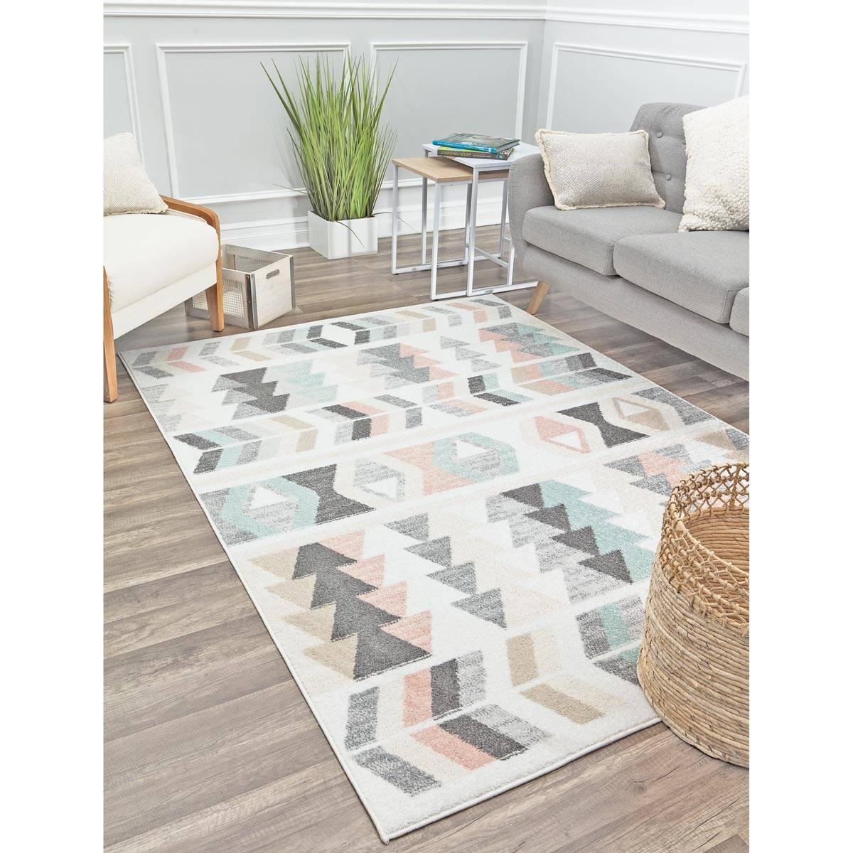 Rugs America™ Miko Mint Lime Geometric Contemporary Area Rug