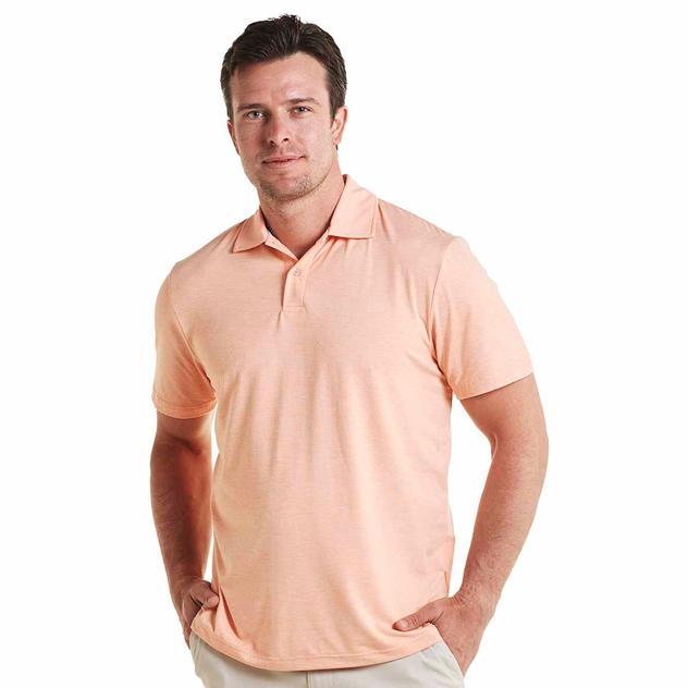 Mens Chaps Solid Super Soft Performance Polo