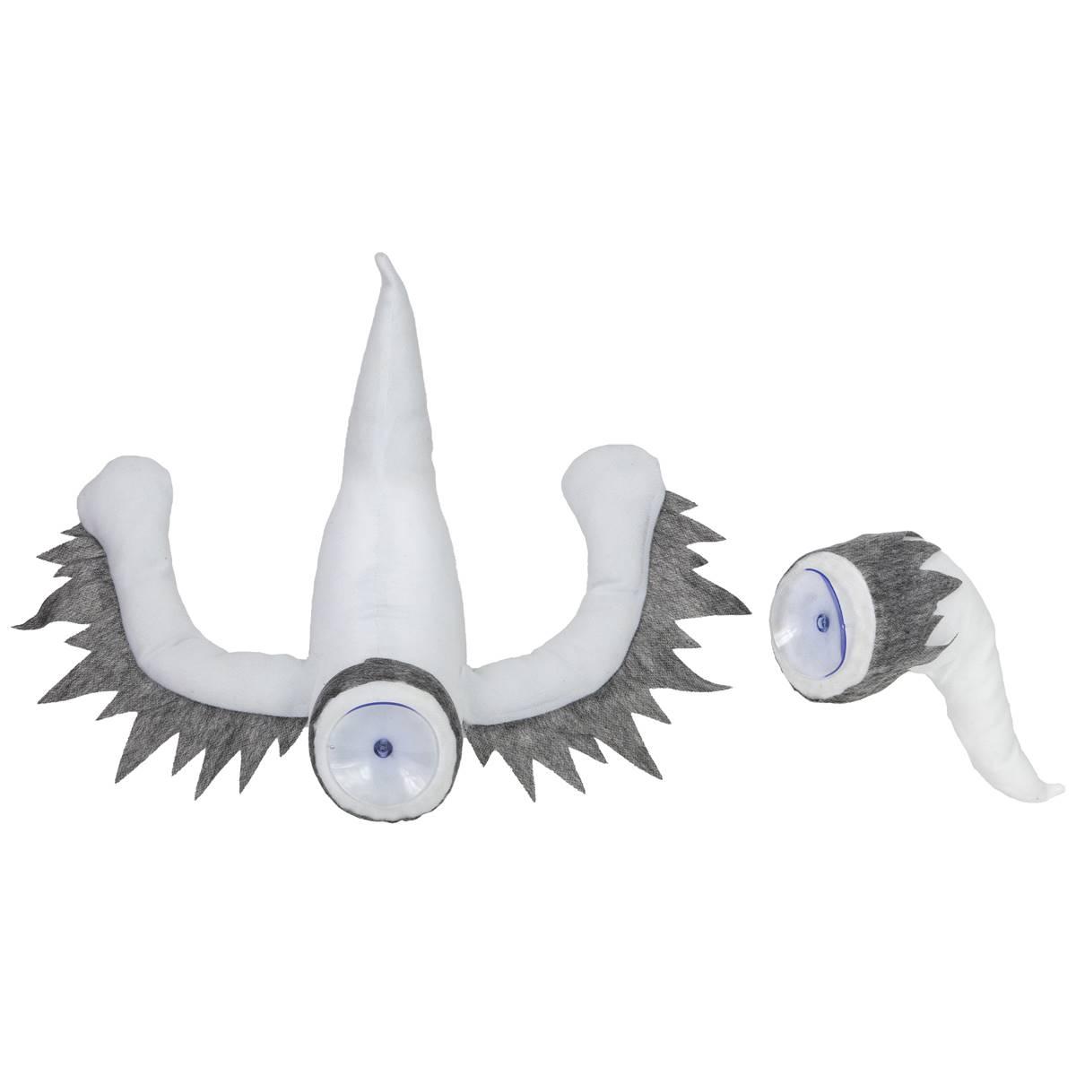 Northlight Seasonal 12in. Ghoulish Ghost 3D Window Decoration