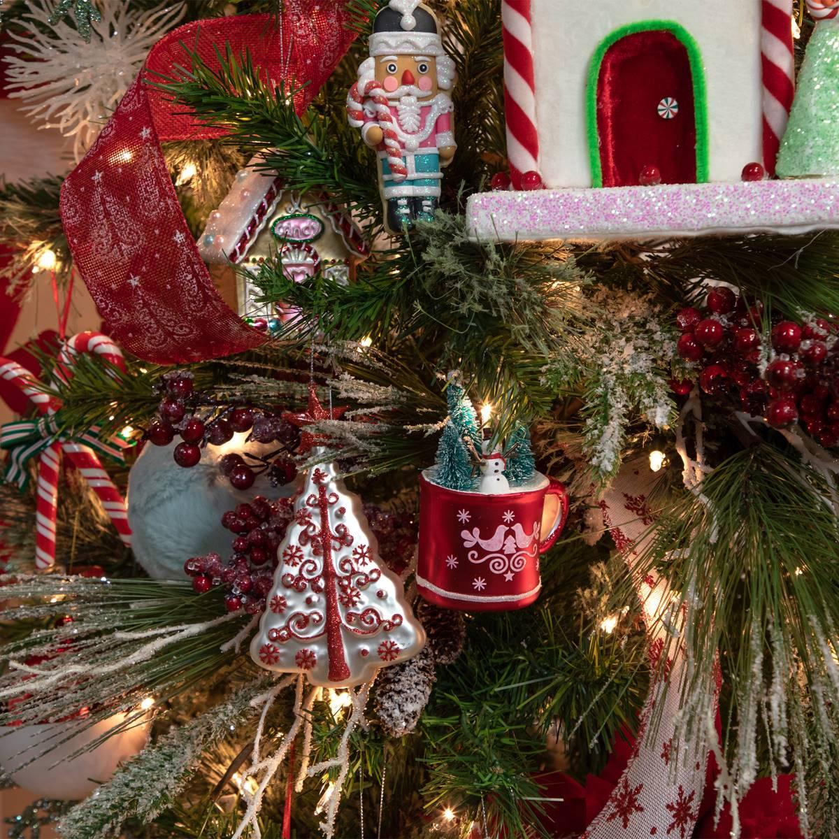 Northlight Seasonal 6in. Christmas Tree Glass Ornament