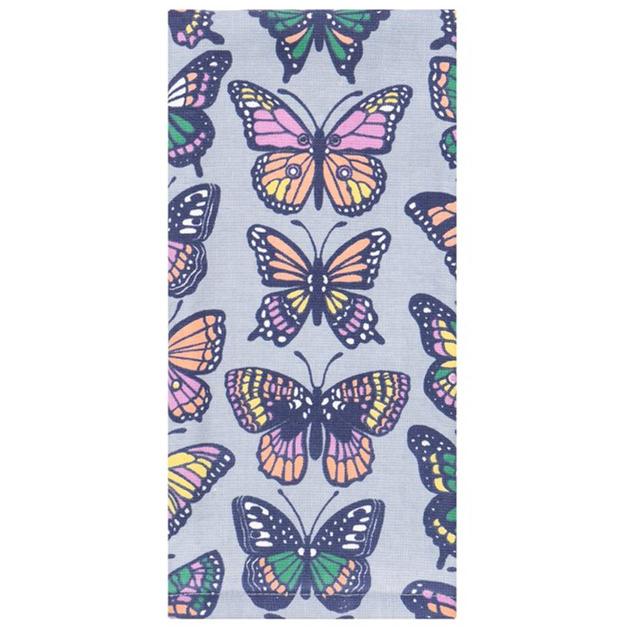 Ritz Allover Butterfly Dream Pastel Dual Kitchen Towel