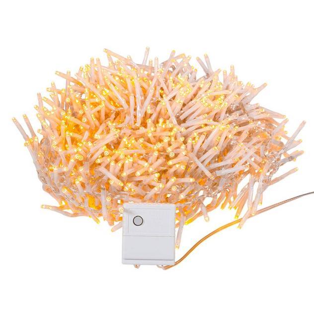 Kurt S. Adler 32.8ft. Classic Warm White LED Garland Lights
