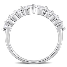 Platinum Plated 5/8ctw. Lab Grown Diamond Ring