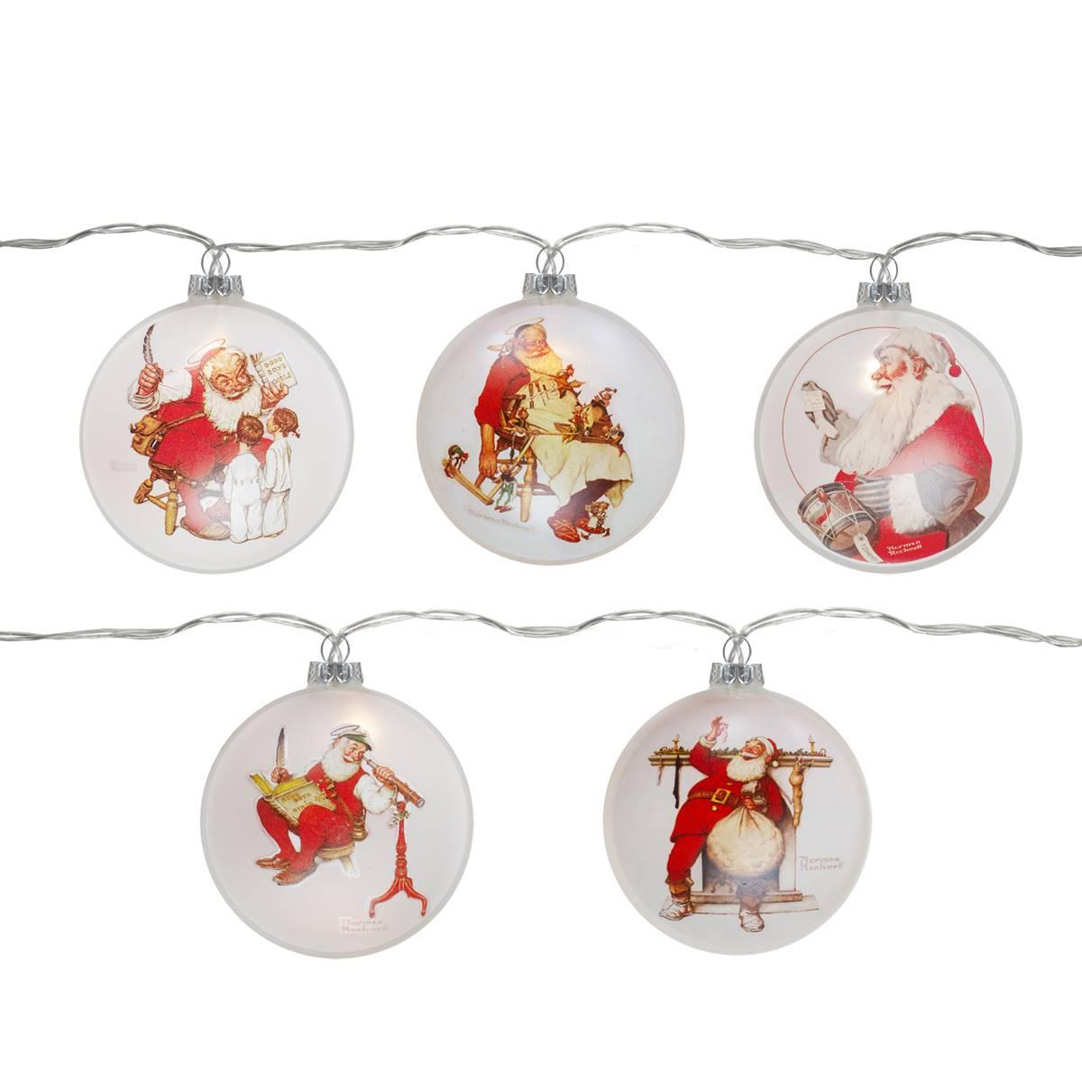 Northlight Seasonal Norman Rockwell Christmas Lights - Set of 5